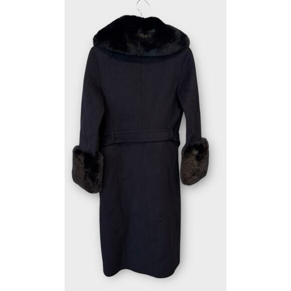 Maje Galaxyra Double-Faced Faux Fur Coat Size FR/36,US/Small - Picture 6 of 16